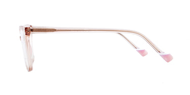 Women Urban Eyeglasses: Latifa - Pink - SpaceSMART Eye Clinic (Side View)